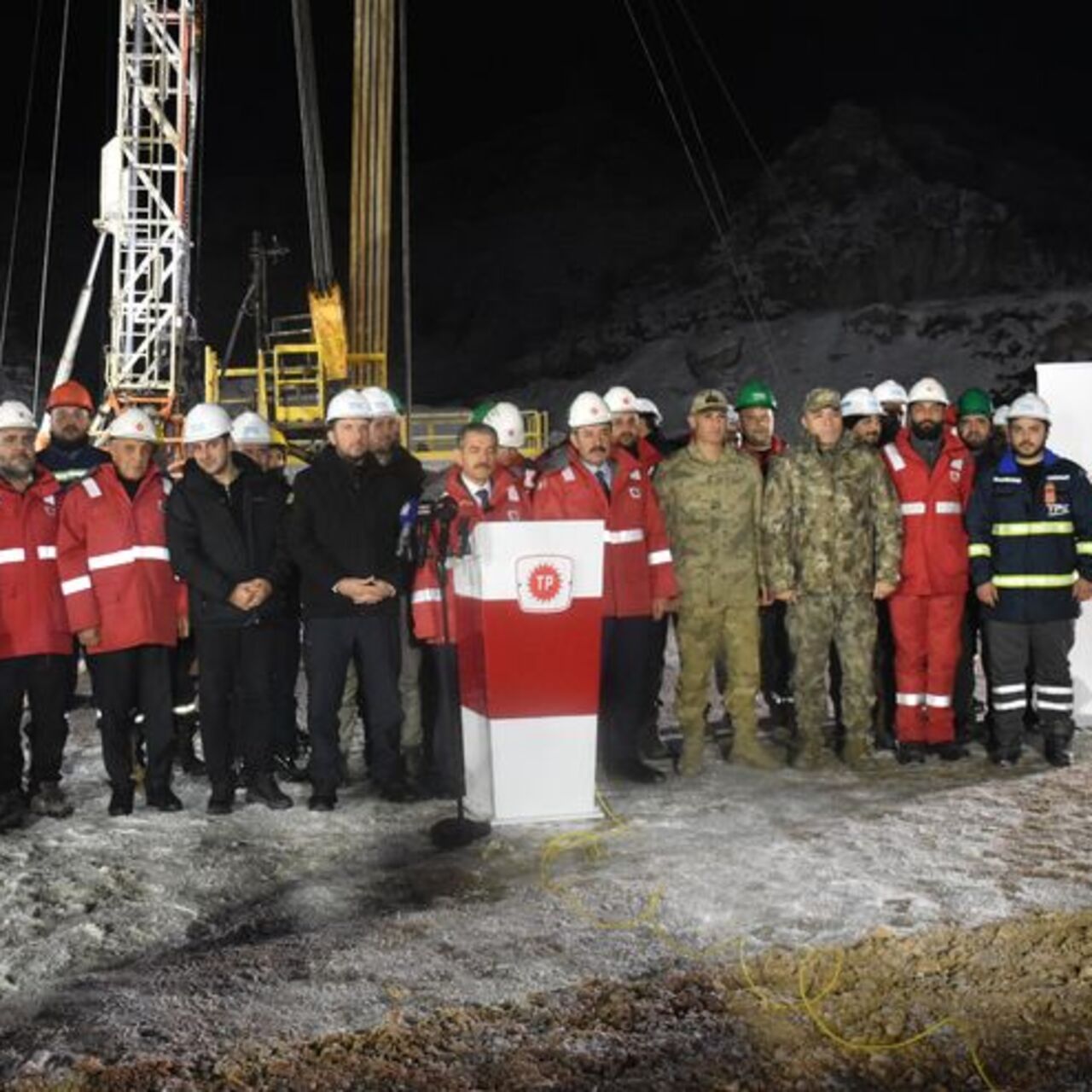 Yeni yılın ilk petrol sondaj kuyusu Gabar Dağı'nda açıldı