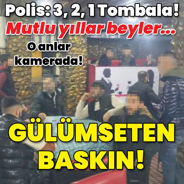 Polis "Mutlu yıllar" diledi... 295 bin TL ceza kesti!