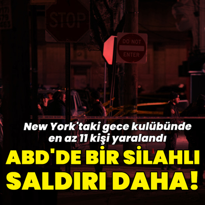 ABD'de bir silahlı saldırı daha!