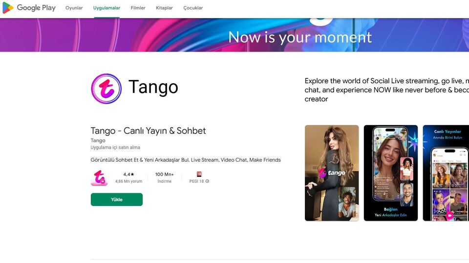 Sohbet uygulamasına engel geldi!