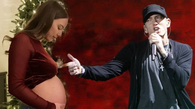 Eminem torun için gün sayıyor