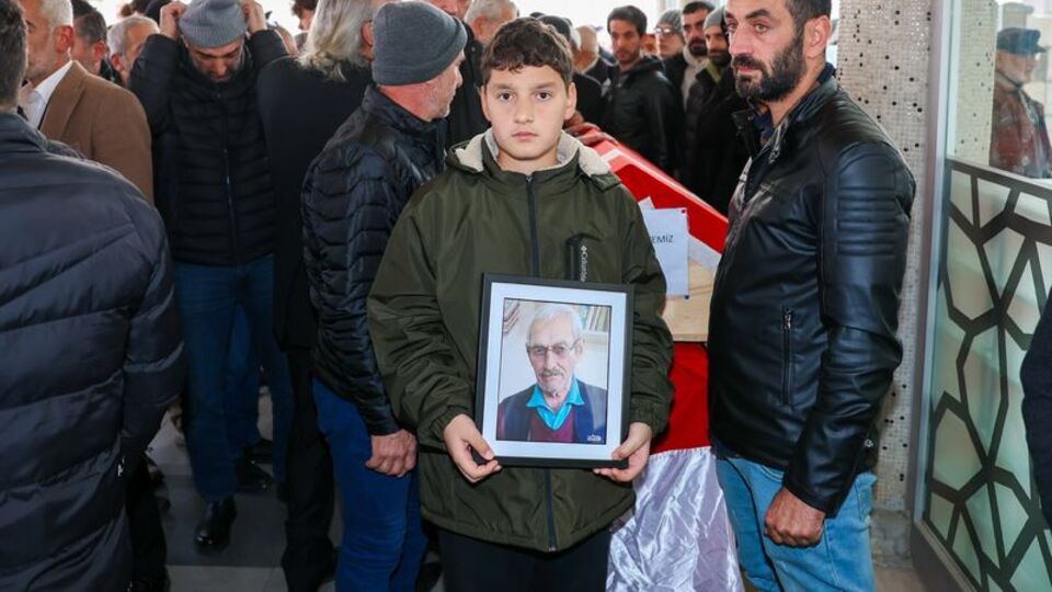 Rizeli Kıbrıs gazisine veda