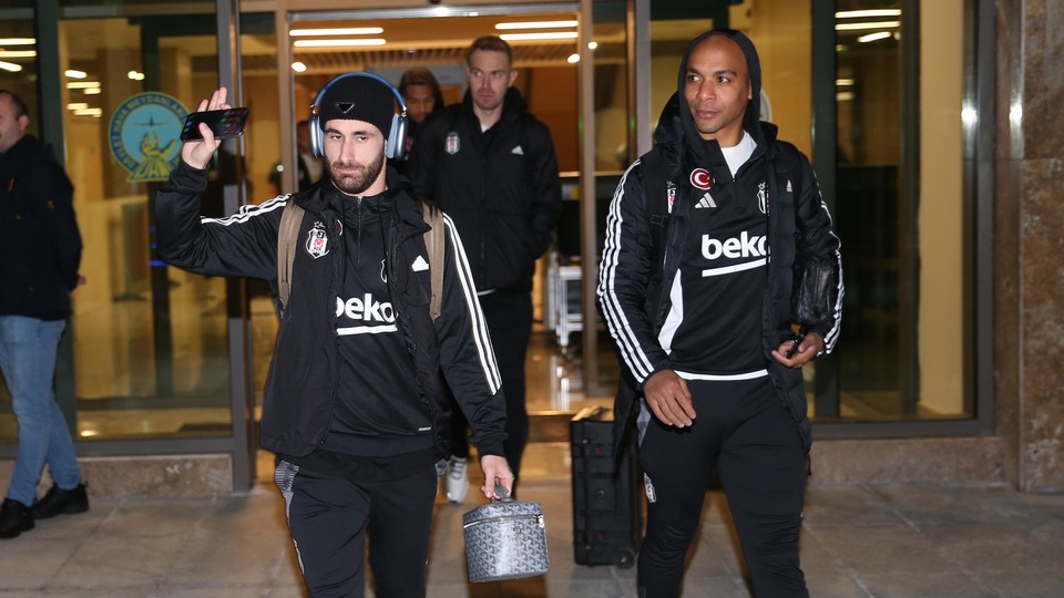 Beşiktaş kafilesi Rize'de