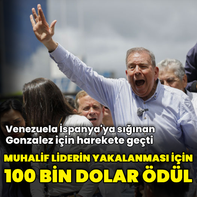 Venezuela'dan muhalif liderin yakalanması için 100 bin dolar ödül