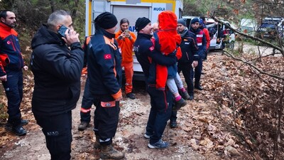 İki torunuyla kaybolmuştu! Sevindiren gelişme