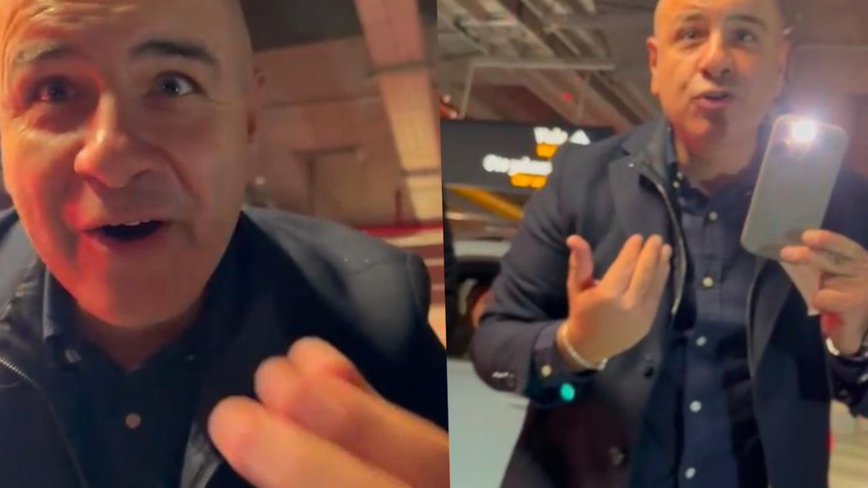 AVM otoparkında akılalmaz anlar!