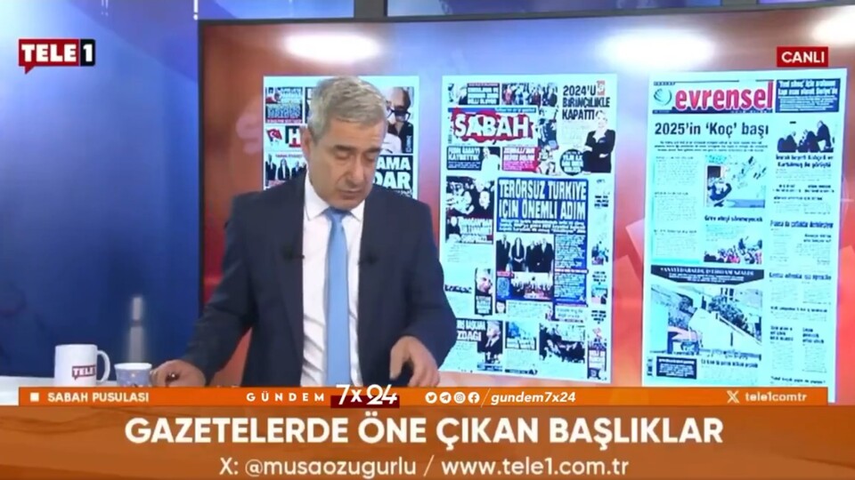 TELE 1'den Ferdi Tayfur açıklaması