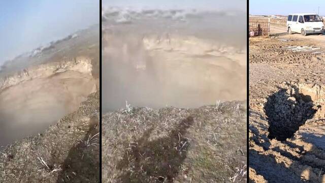 Devrek obruk: Korku dolu anlar kamerada