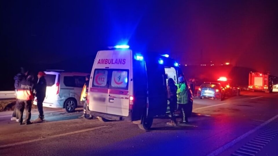 Çorum'da trafik kazası: 6 yaralı