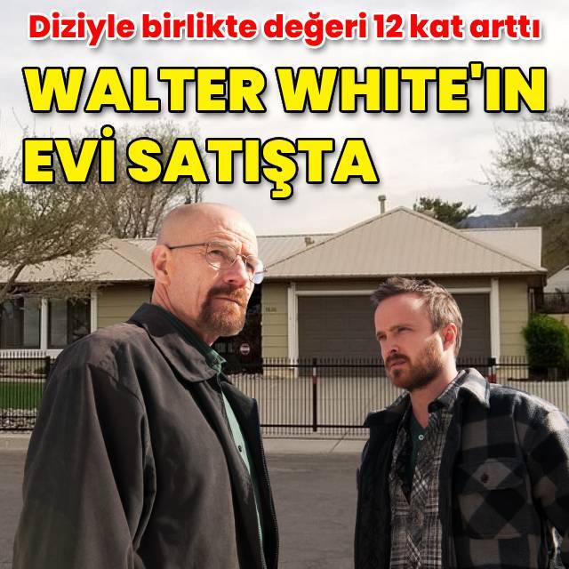 Breaking Bad dizisindeki Walter White'ın evi satışta!