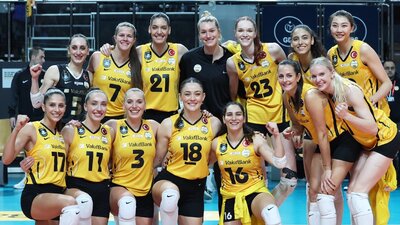 VakıfBank, Galatasaray'a set vermedi!