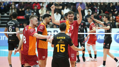 Galatasaray HDI Sigorta altın sette kazandı!