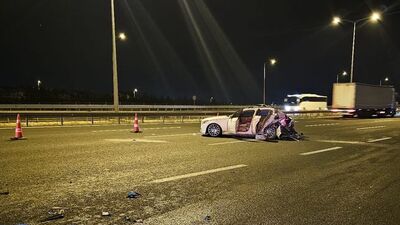 Ankara'da trafik kazası: 1 ölü, 3 yaralı