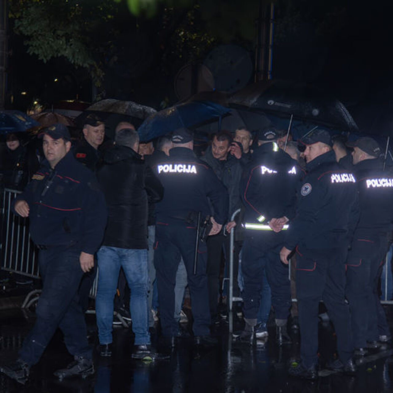 Karadağ'daki saldırının ardından protesto