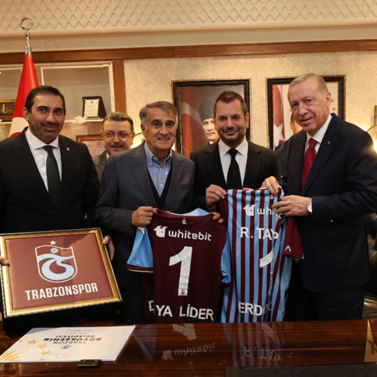 Trabzonspor’dan Cumhurbaşkanı Erdoğan’a teşekkür