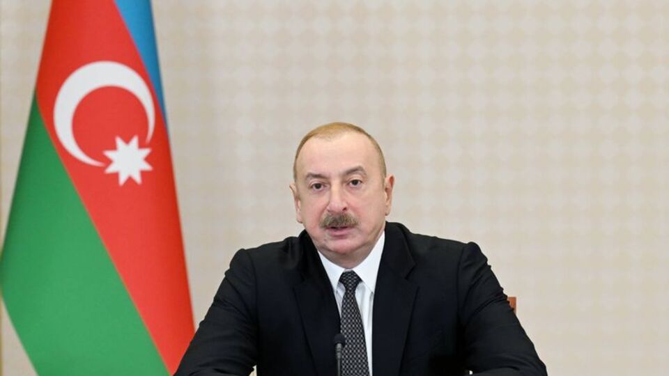 Aliyev'den uçak kazasına ilişkin açıklama