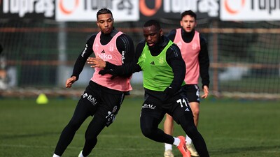 Beşiktaş kupa maçına hazır!