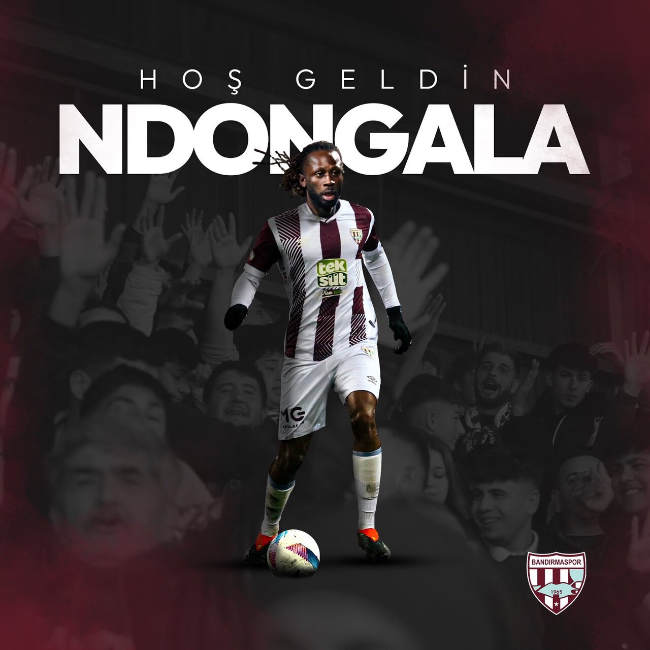 Bandırmaspor Ndongala'yı açıkladı!