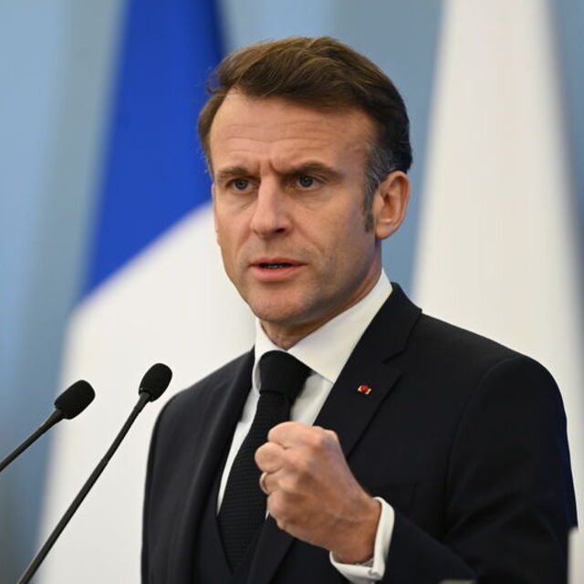 Macron'dan Suriye'deki geçiş sürecine destek