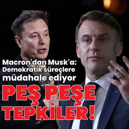 Avrupa liderlerinden Musk'a peş peşe tepkiler