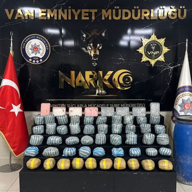 36 kilo 200 gram uyuşturucu ele geçirildi