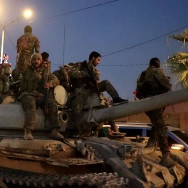 SMO'dan Barış Pınarı Harekatı bölgesinde tank sevkiyatı