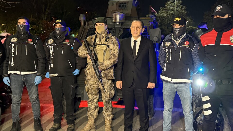 Yıldız'ın katıldığı denetimde uyuşturucu hap ele geçirildi