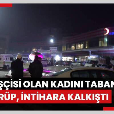 Hastanede karşılaştığı ve eski işçisi olan kadını tabancayla öldürüp, intihara kalkıştı
