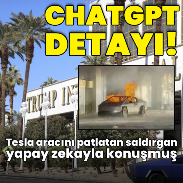 Tesla aracın patlatılmasında ChatGPT detayı