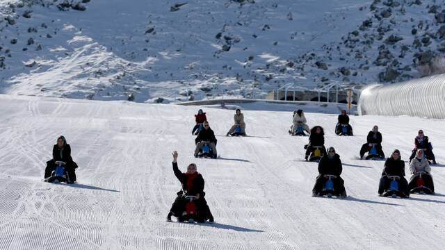Yamacında yaşadıkları Erciyes'e ilk kez çıktılar