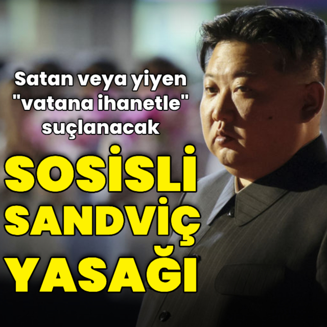 Kuzey Kore'de sosisli sandviç yasağı
