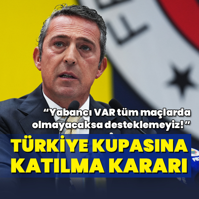 Ali Koç tek tek açıkladı!