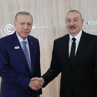 Cumhurbaşkanı Erdoğan, Aliyev ile görüştü