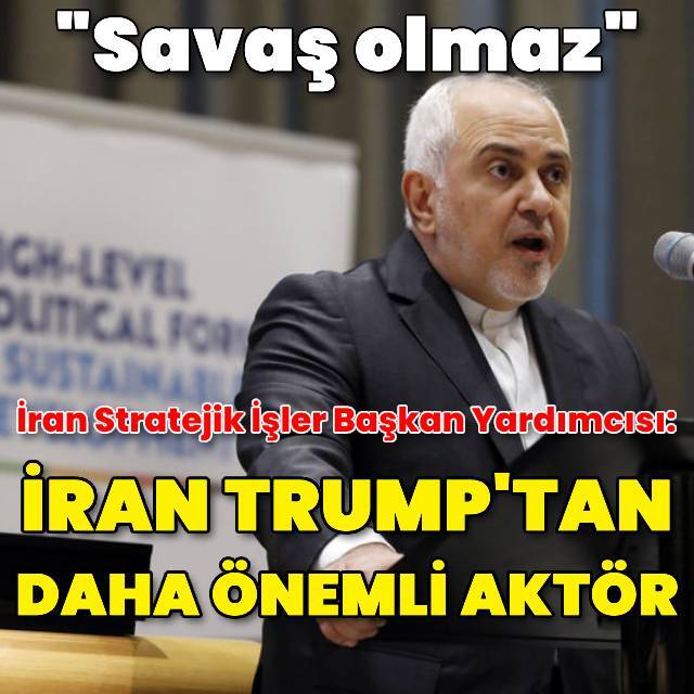 İran: Trump'ın bize savaş açacağını düşünmüyoruz