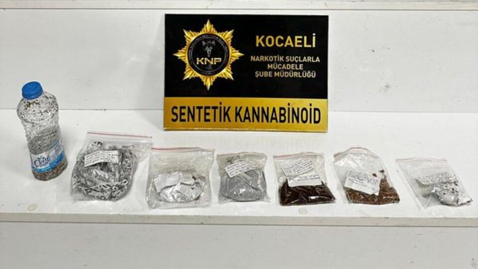 Kocaeli'de uyuşturucu operasyonu: 5 tutuklama