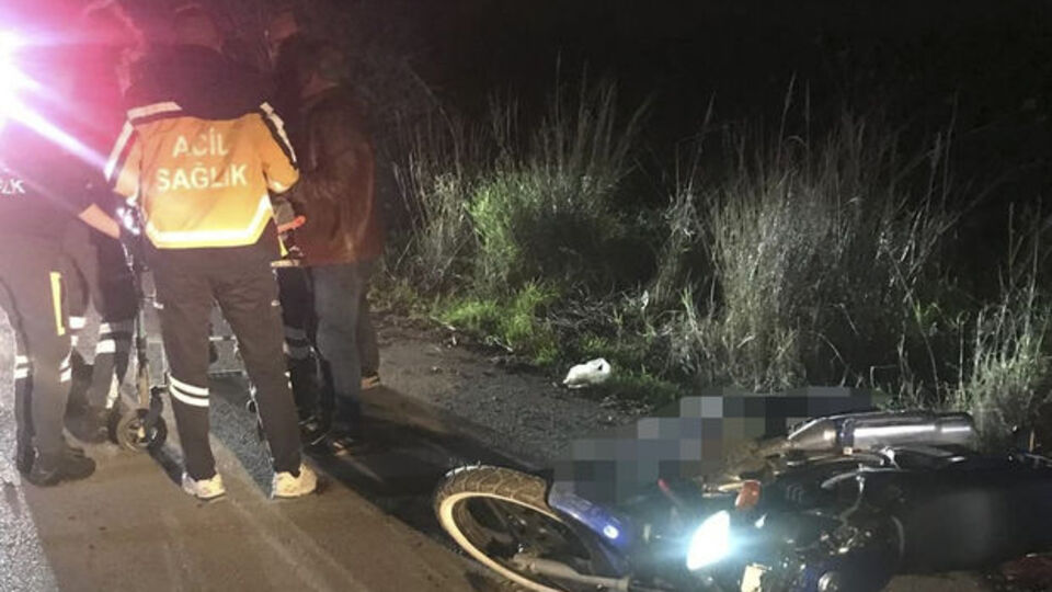 Motosiklet kazası kardeşleri ayırdı: 1 ölü, 1 yaralı