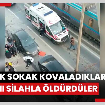 Sultangazi'de sokak sokak kovaladıkları adamı silahla öldürdüler