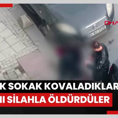 Sultangazi'de sokak sokak kovaladıkları adamı silahla öldürdüler