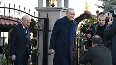 Cumhurbaşkanı Erdoğan'dan Bahçeli'ye ziyaret