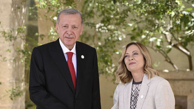 Cumhurbaşkanı Erdoğan, Meloni ile görüştü