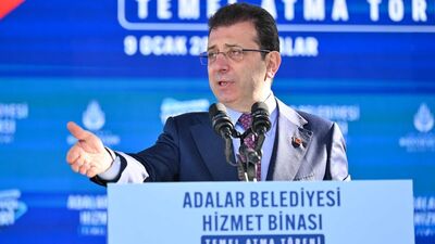 İmamoğlu'ndan protestocuya, "Ağabey sesin çok detone"