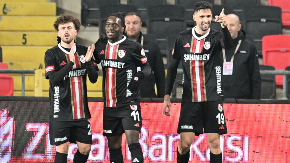 Gaziantep'ten dört dörtlük galibiyet!