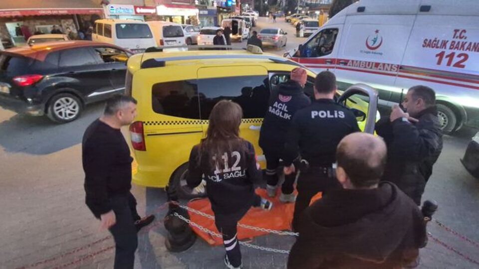 Takside "derin uyku" korkuttu!