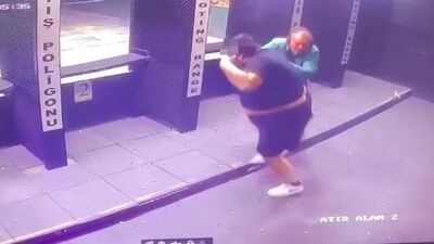 Özel poligonda kan donduran olay!