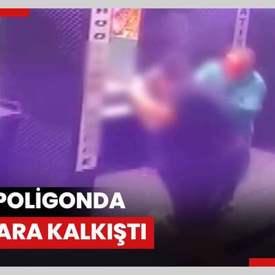 Özel poligonda intihara kalkıştı, kendisiyle birlikte engel olmaya çalışan eğitmeni de vurdu... Dehşet anları kamerada
