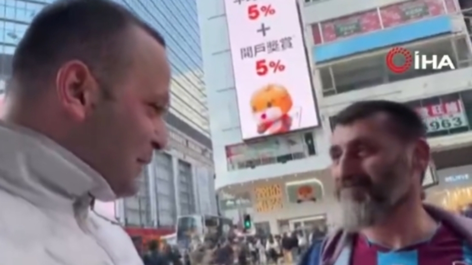 Hong Kong'da iki Trabzonlu!