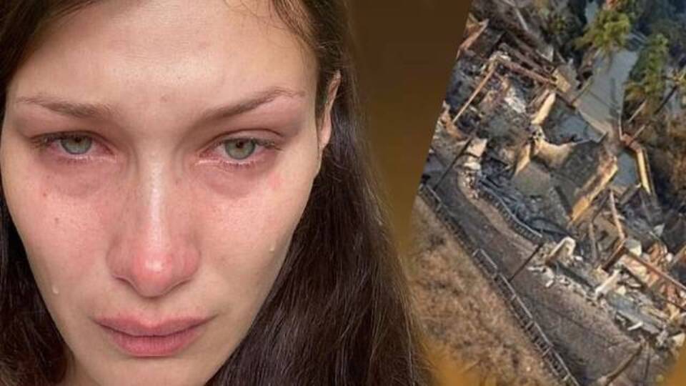 Çocukluğunun geçtiği ev yandı