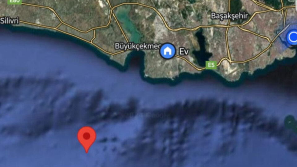 İstanbul'da 3.4 büyüklüğünde deprem!