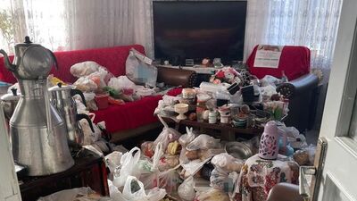 Bu da oldu! Çöp ev değil, çöp apartman