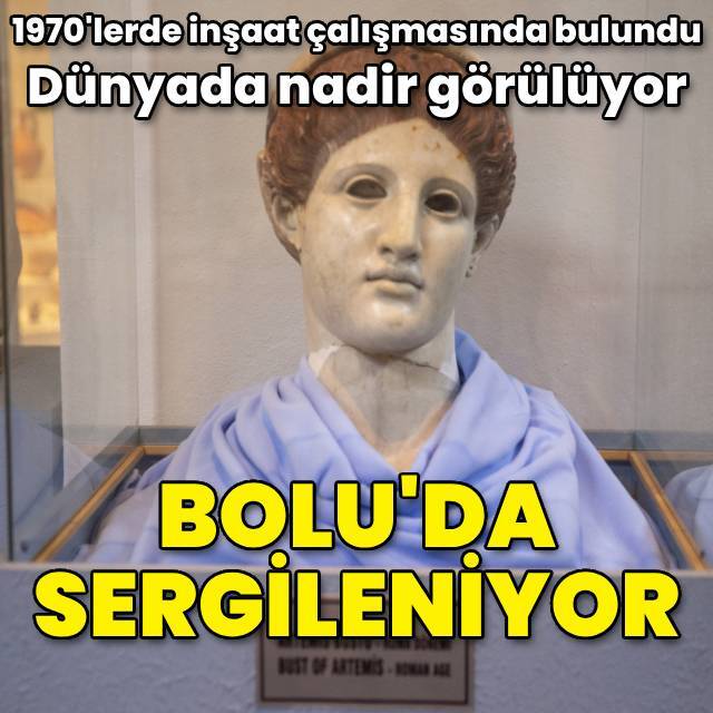 Dünyada nadir görülüyor... Bolu'da sergileniyor